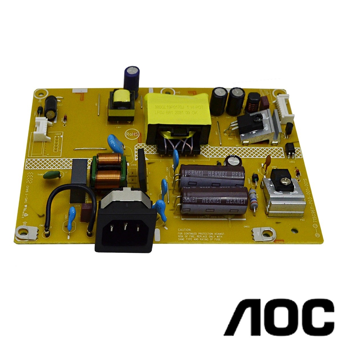 PLACA FONTE MONITOR AOC 24G2HE5 24G2 715G9611 P03 001 001S